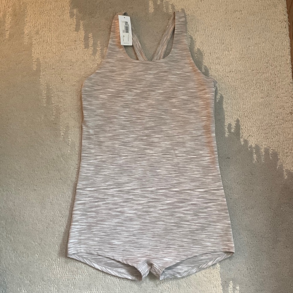 Outdoor Voices - Strata Silverstone Bodysuit